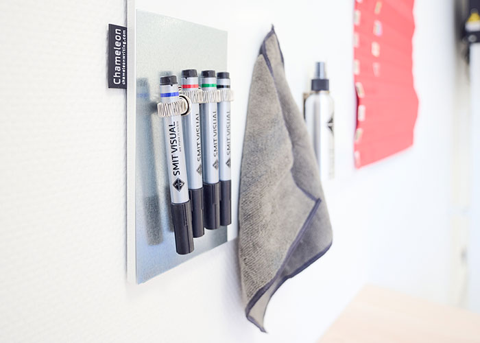 Glassboard en whiteboard