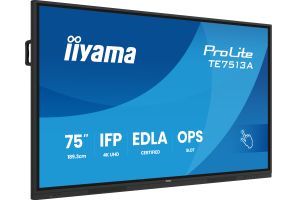 Touchscreen iiyama ProLite TE7513A 4K Ultra HD 75" 