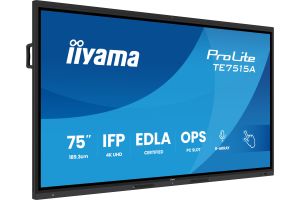 Touchscreen iiyama ProLite TE7515A 4K Ultra HD 75"