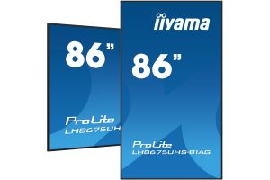 Display iiyama LH8675UHS 4K Ultra HD 24/7 86"