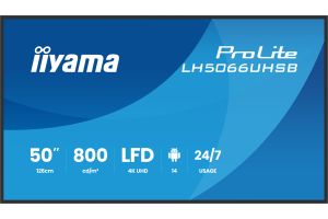 Display iiyama LH5066UHSB 4K Ultra HD 24/7 50"