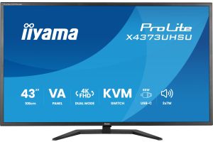 Monitor iiyama Prolite X4373UHSU0B2 4K 43"