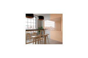 SmitVisual Sharp glasbord 100x100cm - Diverse kleuren