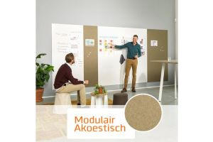 SmitVisual Modular Akoestisch Wandpaneel PET-vilt 198x49cm - Diverse kleuren