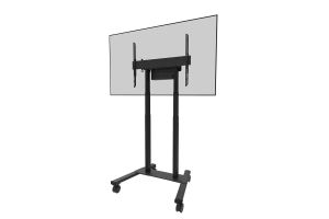 Verrijdbaar statief Neomounts FL55-875BL1 Zwart 55-100"