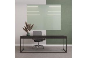 SmitVisual Sharp glasbord 100x200 cm - Diverse kleuren