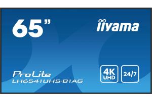 Display iiyama LH6541UHS 24/7 4K Utra-HD 65"  