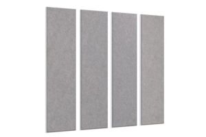 SmitVisual Akoestische PET-vilt wandtegels 30x120cm 4 Stuks - Diverse kleuren 