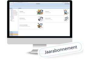 Onlineklas module: bibliotheek - 1 jaarlicentie