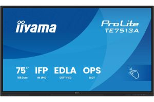Touchscreen iiyama ProLite TE7513A 4K Ultra HD 75"
