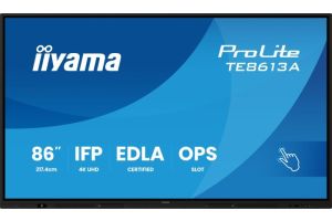 Touchscreen iiyama ProLite TE8613A 4K Ultra HD 86"
