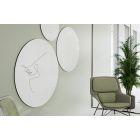 SmitVisual Round Whiteboard (diameter 118cm) - Diverse kleuren